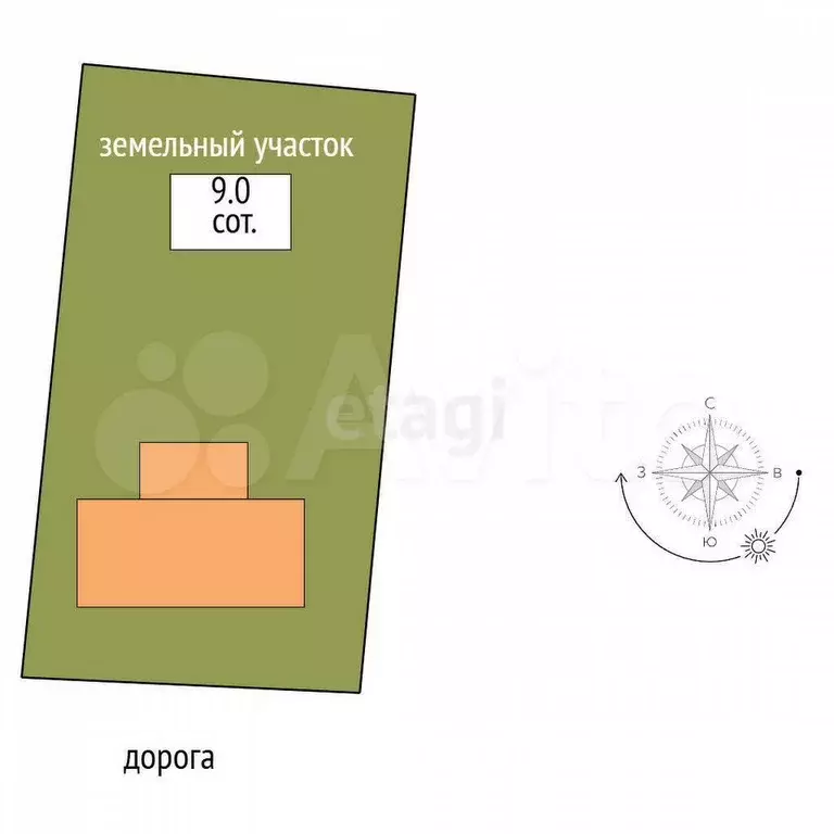 Дом 79,3 м на участке 9 сот. - Фото 0