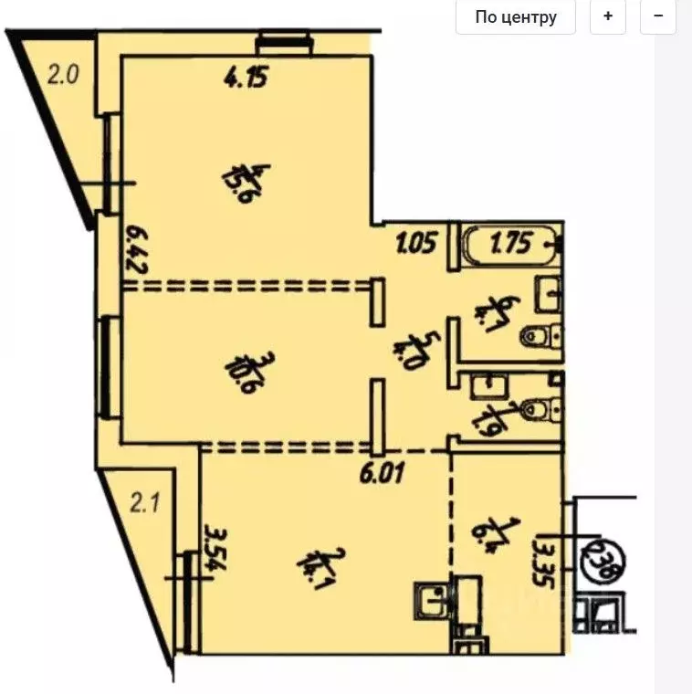 2-к кв. Иркутская область, Иркутский муниципальный округ, Маркова рп, ... - Фото 2