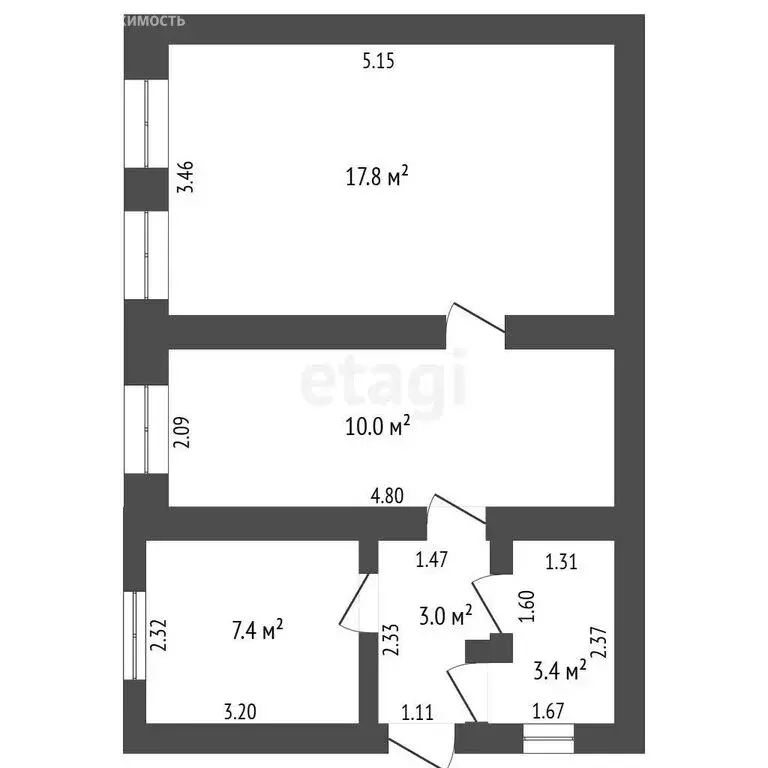 Дом в Камышлов, улица Энгельса (60.3 м) - Фото 2