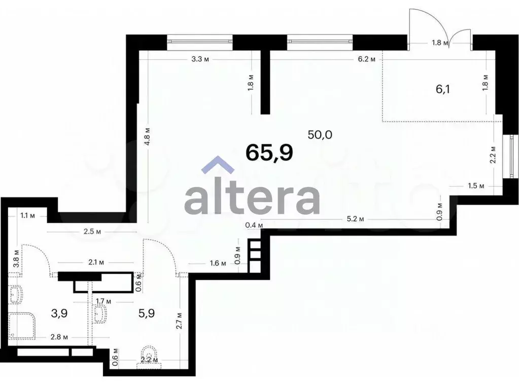 Помещение свободного назначения в Татарстан, Казань ул. Анаса ... - Фото 2