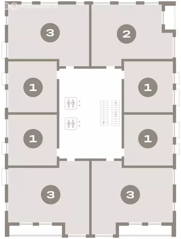 1-комнатная квартира: Санкт-Петербург, Василеостровский район, ЖК ... - Фото 2