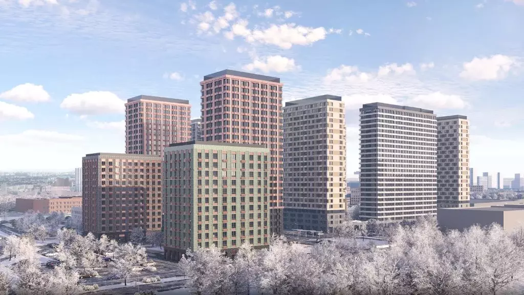 1-к кв. Московская область, Красногорск Квартал Строгино жилой ... - Фото 2