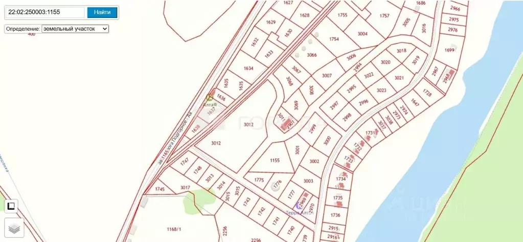 Участок в Алтайский край, Алтайский район, Айский сельсовет, Урочище ... - Фото 2