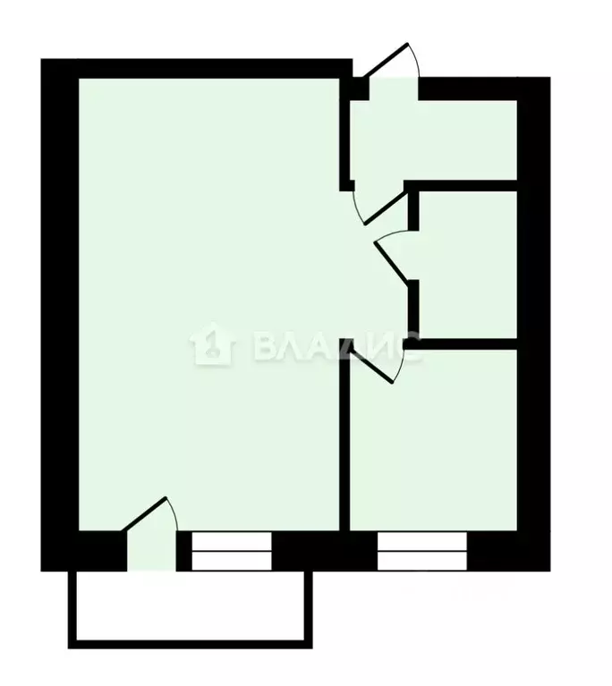 1-к кв. Москва Зеленодольская ул., 32К2 (32.0 м) - Фото 1