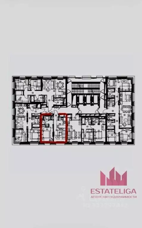 2-к кв. Москва Багратионовский проезд, 5Ак1 (42.0 м) - Фото 2