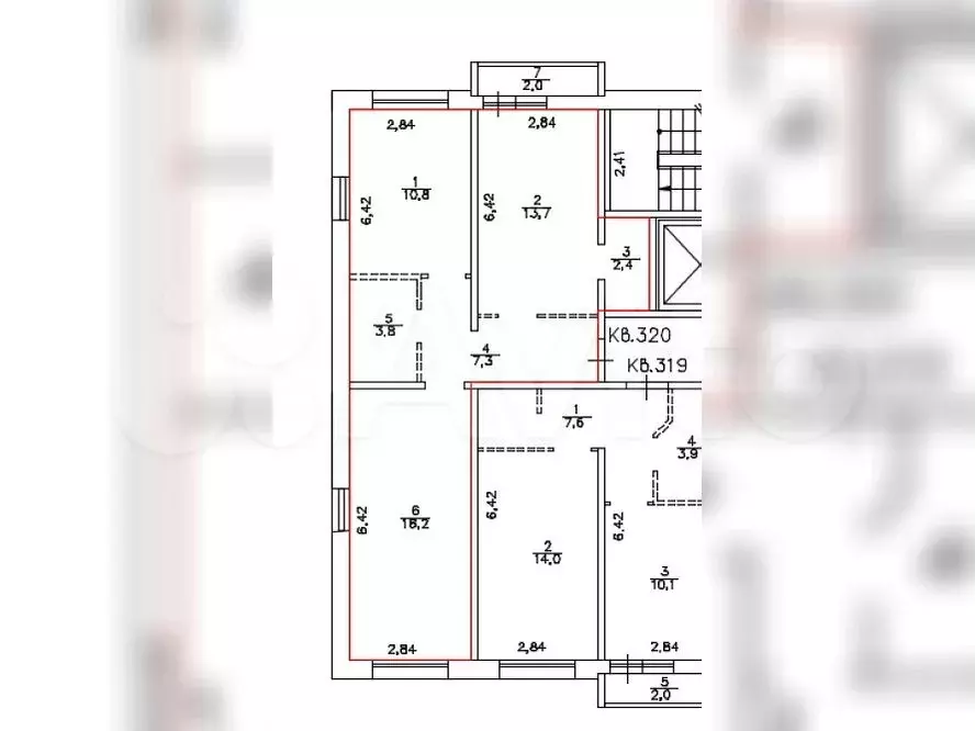 Аукцион: 3-к. квартира, 56,2 м, 14/18 эт. - Фото 0