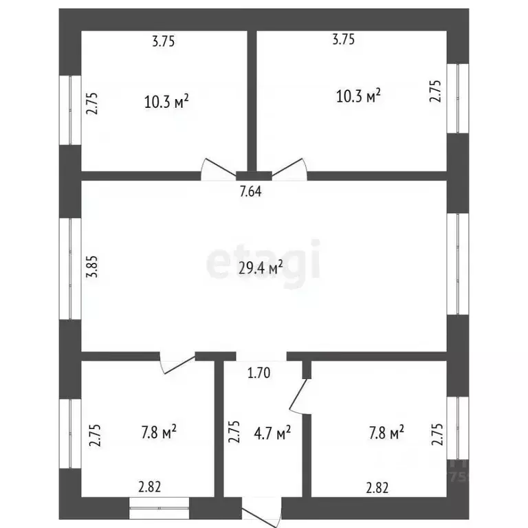 Дом в Саха (Якутия), Якутск Намский тракт 13 км, 86/9Д (70 м) - Фото 2