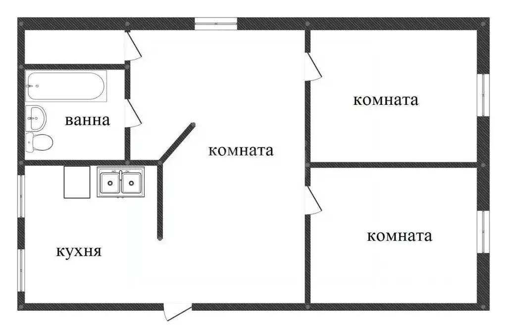 3-к кв. Свердловская область, Нижний Тагил просп. Ленина, 52 (64.0 м) - Фото 2