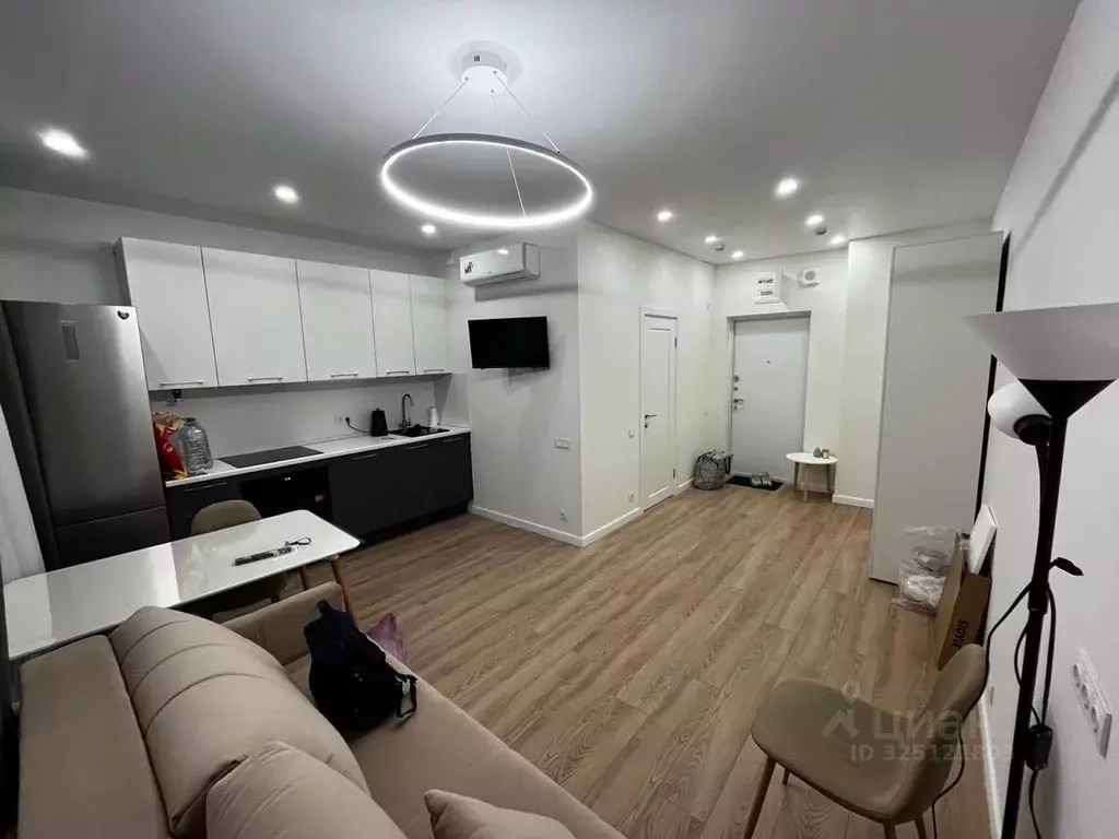 Студия Москва пер. Любучанский, 1к1 (25.6 м) - Фото 1