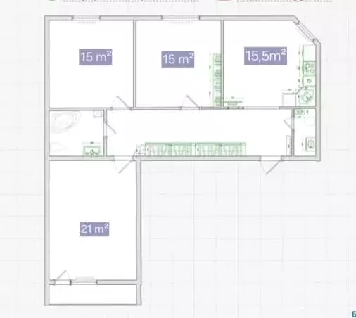 3-к кв. Новосибирская область, Новосибирск Горская ул., 2 (84.0 м) - Фото 1