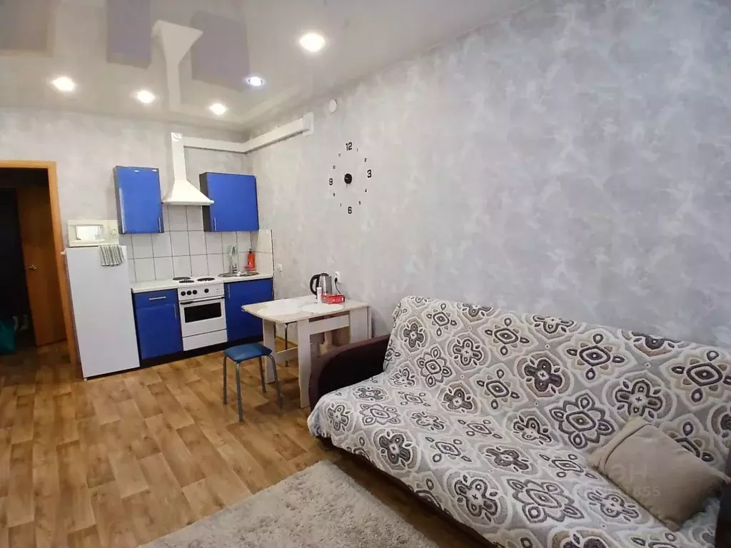 Студия Новосибирская область, Новосибирск Дивногорский мкр, ул. ... - Фото 2