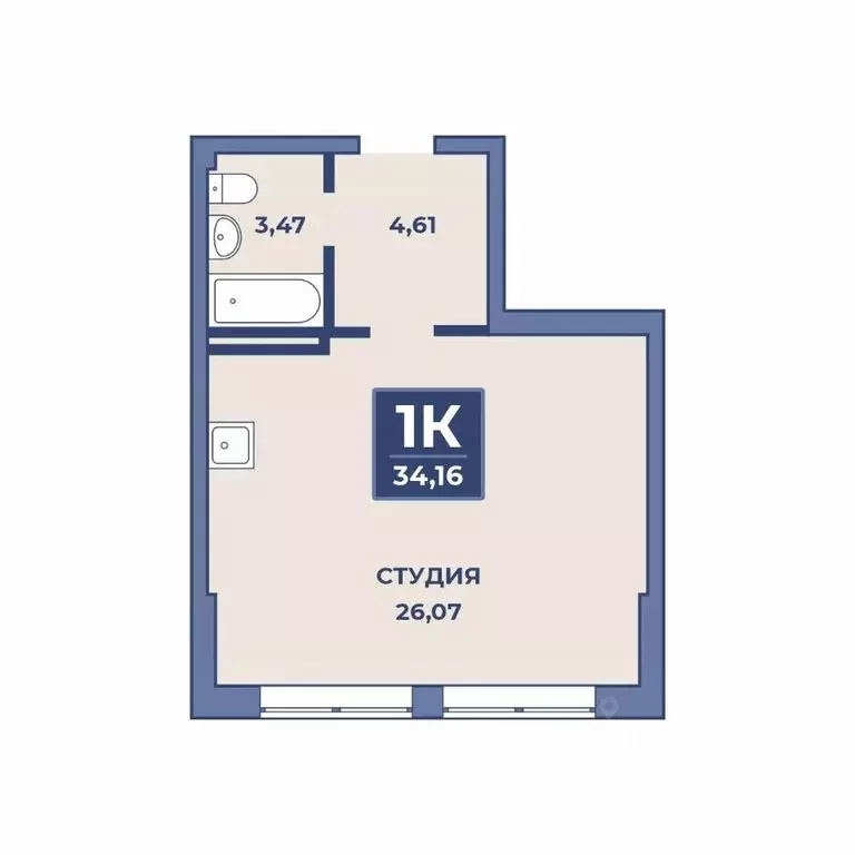 Студия Дагестан, Дербент  (34.16 м) - Фото 0