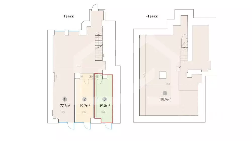 Помещение свободного назначения в Москва ул. Грузинский Вал, 28/45 (20 ... - Фото 2