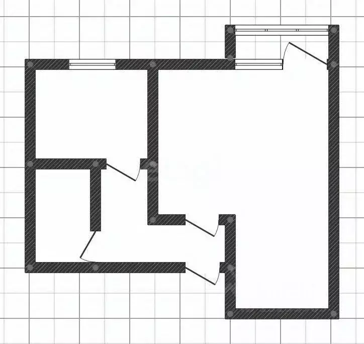 1-к кв. Липецкая область, Липецк ул. Валентины Терешковой, 34/2 (29.7 ... - Фото 2