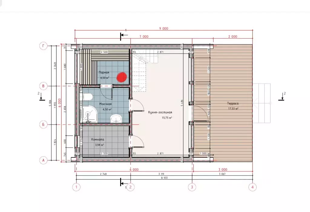 Дом в Тюменская область, Тюмень  (54 м) - Фото 2