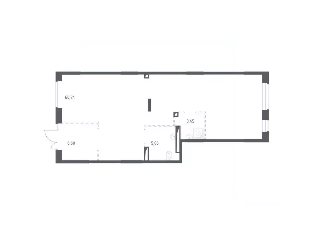 Помещение свободного назначения в Московская область, Домодедово ... - Фото 1