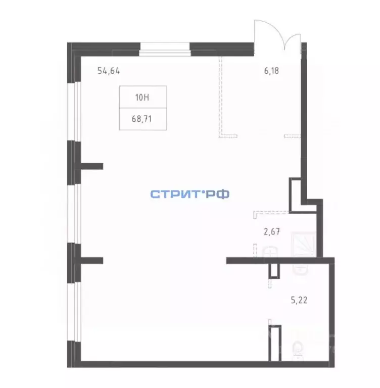 Торговая площадь в Московская область, Химки Клязьма-Старбеево мкр, ... - Фото 2