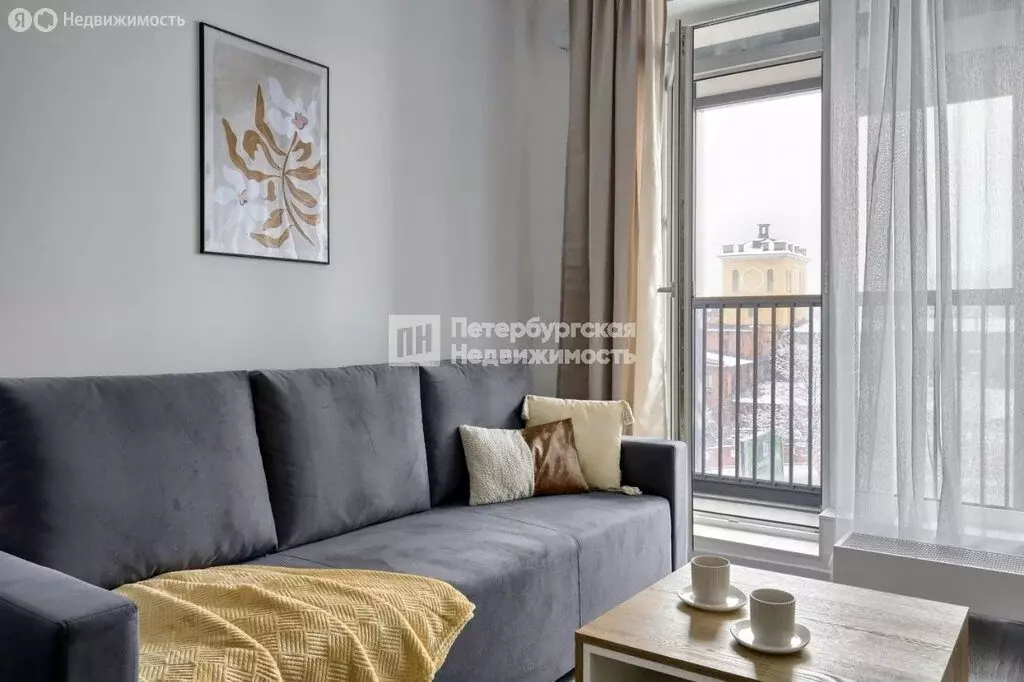 Квартира-студия: Санкт-Петербург, Уральская улица, 25 (24.6 м) - Фото 2