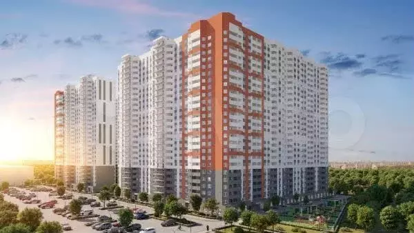 2-к. квартира, 54,8 м, 16/26 эт. - Фото 1