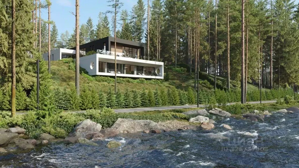 Дом в Ленинградская область, Выборгский район, Первомайское с/пос, ... - Фото 1