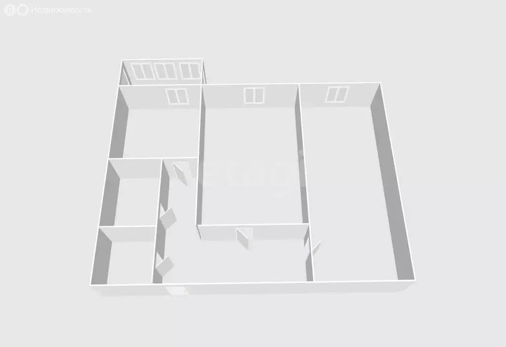 2-комнатная квартира: село Троицкое, Невельская улица, 4А (51.8 м) - Фото 2