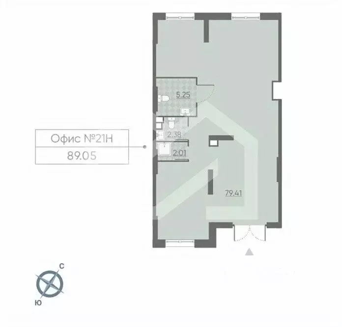 Помещение свободного назначения в Москва Ильменский проезд, 4к1 (89 м) - Фото 2