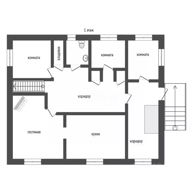 Дом в Амурская область, Бурейский муниципальный округ, с. Малиновка ... - Фото 2
