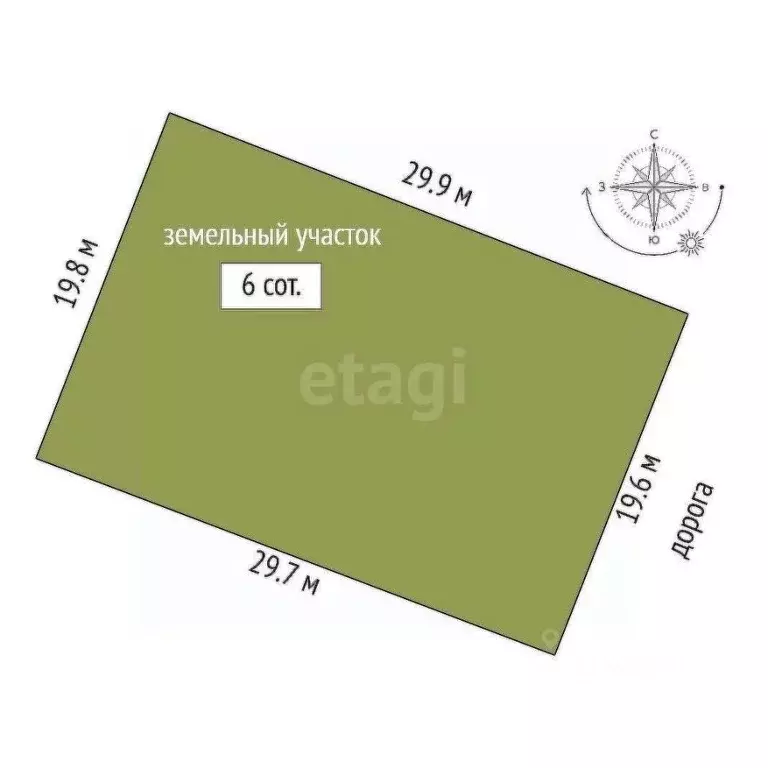 Участок в Крым, Ленинский район, Семисотское с/пос, с. Каменское ул. ... - Фото 2