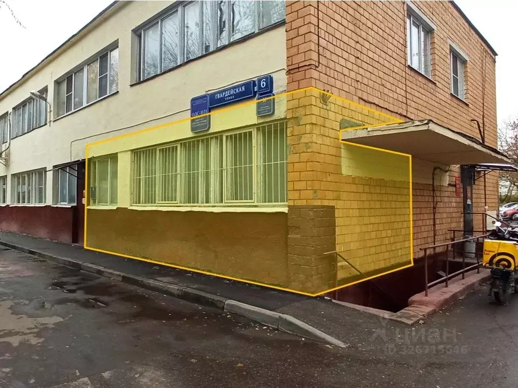 Помещение свободного назначения в Москва Гвардейская ул., 6К2 (61 м) - Фото 2