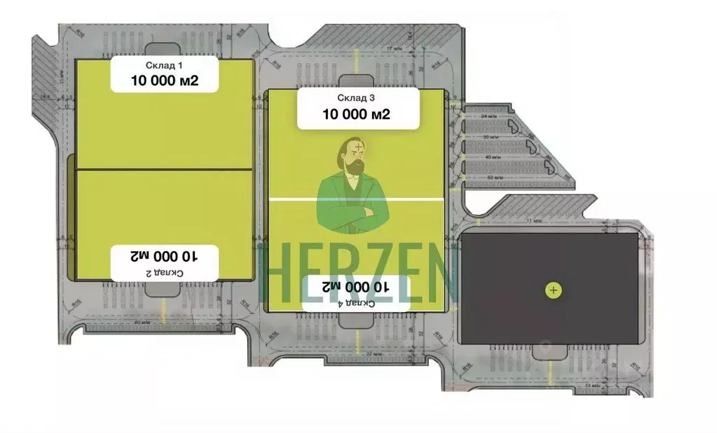 Склад в Московская область, Домодедово городской округ, с. Красный ... - Фото 1