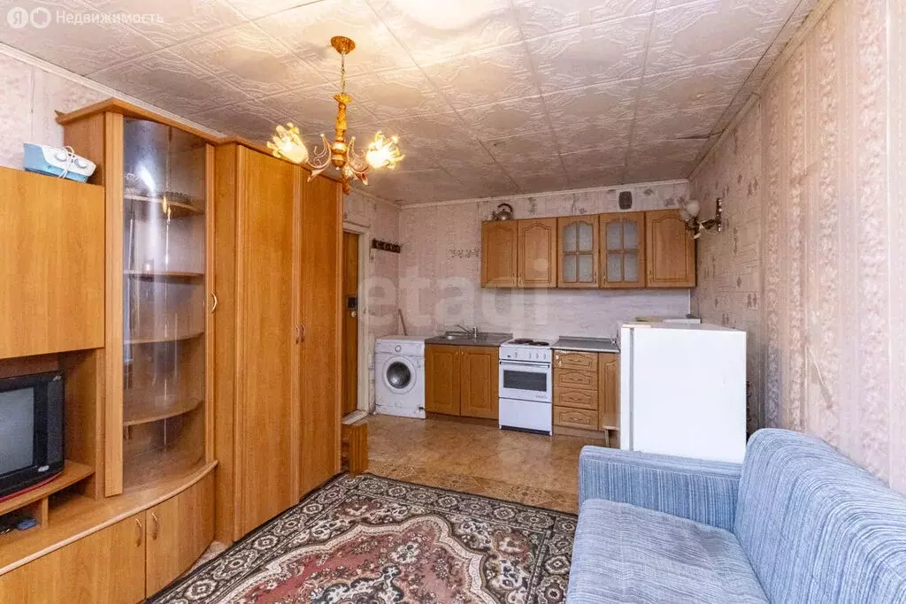 1-комнатная квартира: Тюмень, улица Республики, 216 (18.2 м) - Фото 1
