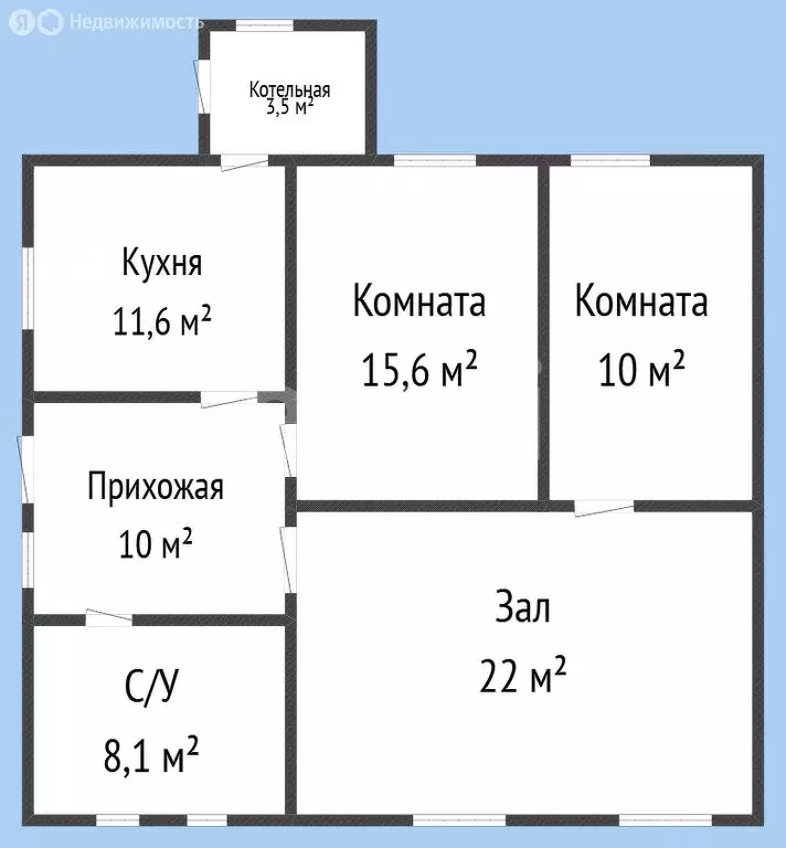 Дом в Горячий Ключ, улица Грибоедова (80.8 м) - Фото 0