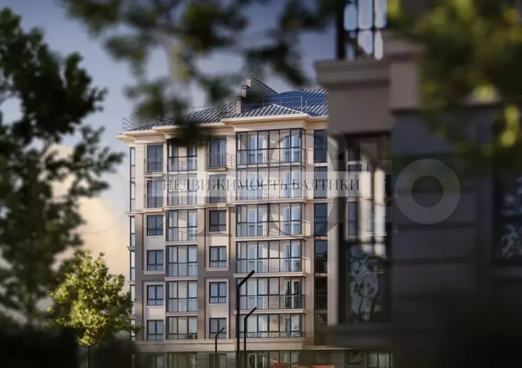 1-к. квартира, 37,9 м, 3/7 эт. - Фото 0