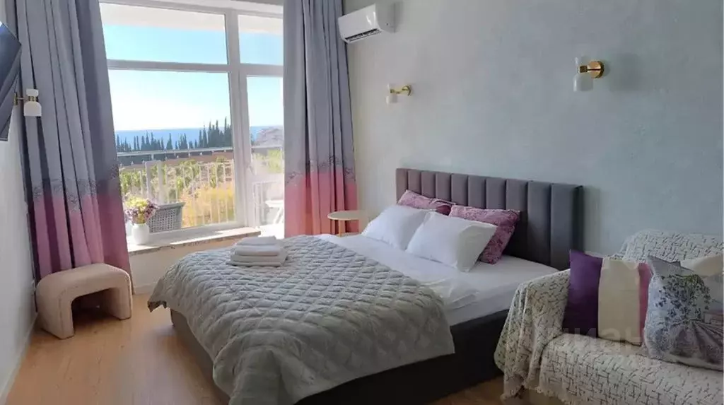 2-к кв. Крым, Ялта муниципальный округ, Ливадия пгт ул. Виноградная, ... - Фото 1