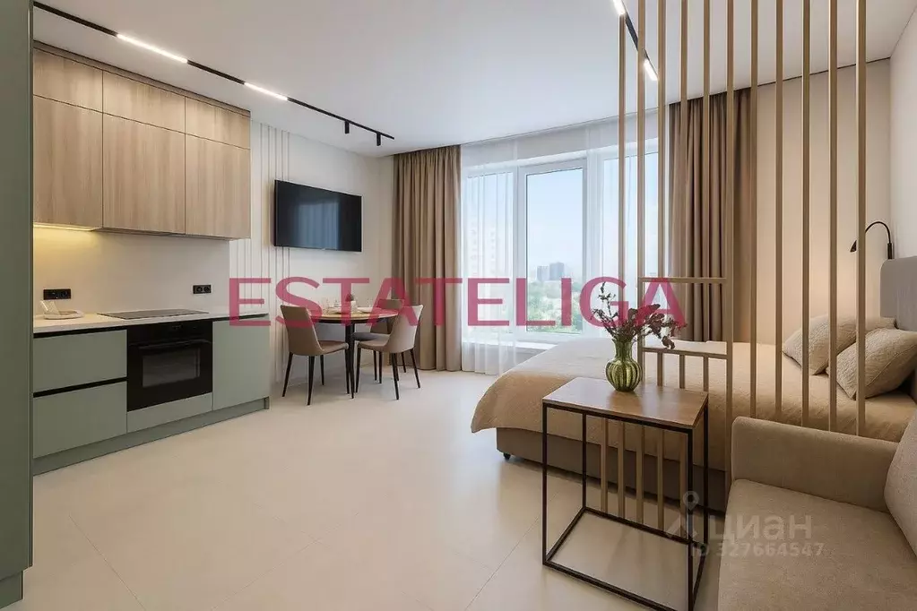 Студия Москва Новоостаповская ул., 20 (35.0 м) - Фото 1