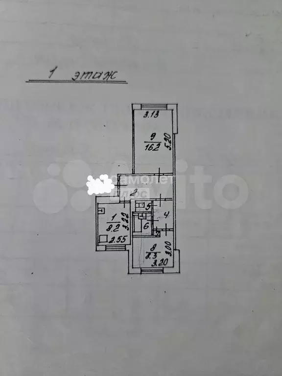2-к. квартира, 48 м, 1/9 эт. - Фото 0