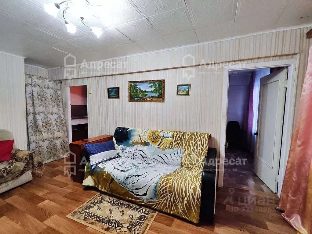 4-к кв. Волгоградская область, Светлый Яр рп, 1-й мкр 25 (58.2 м) - Фото 0