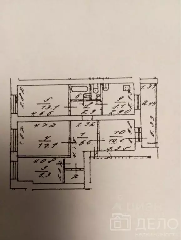 4-к кв. Рязанская область, Рязань ул. Полиграфистов, 7 (73.0 м) - Фото 2
