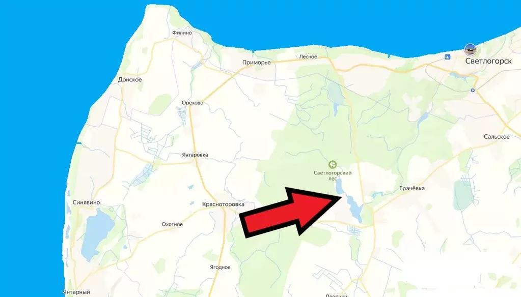 Участок в Калининградская область, Зеленоградский муниципальный округ, ... - Фото 1