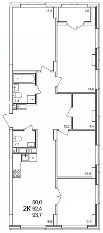 4-к кв. Нижегородская область, Нижний Новгород д. Анкудиновка, КМ ... - Фото 1