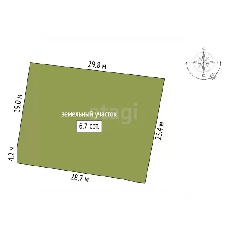 Участок в Санкт-Петербург Педиатр СНТ, 5-я линия (6.72 сот.) - Фото 2
