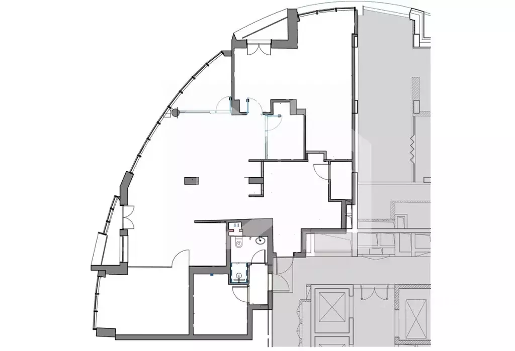 Помещение свободного назначения в Москва Поклонная ул., 3 (180 м) - Фото 2
