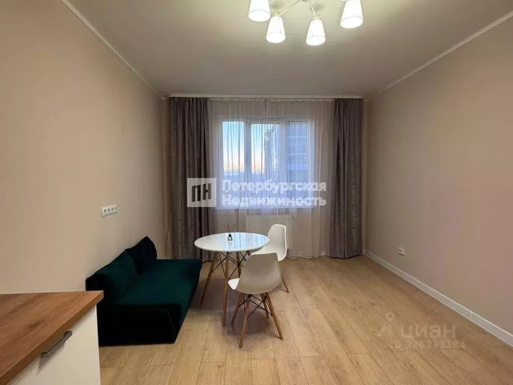 1-к кв. Ленинградская область, Всеволожский район, пос. Бугры аллея ... - Фото 1