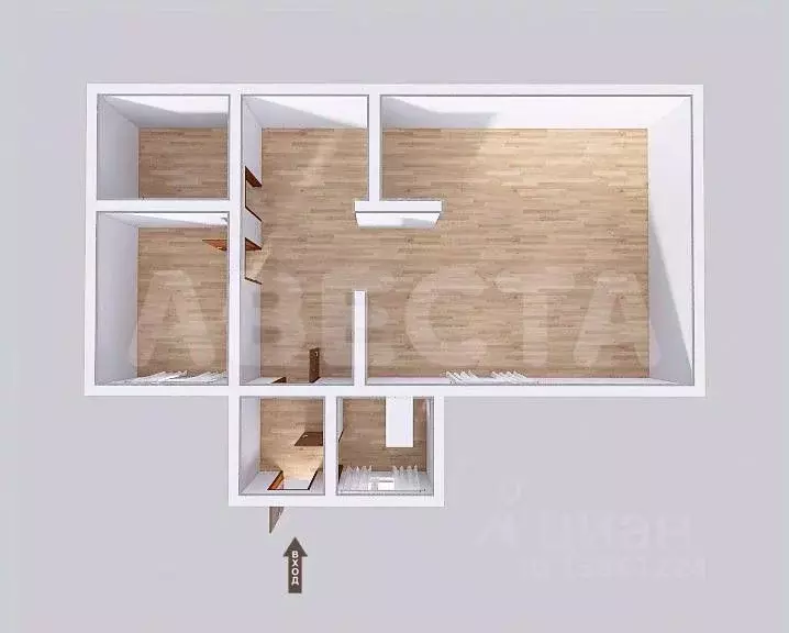 Дом в Омская область, Омский район, Лузинское с/пос, д. Приветная ул. ... - Фото 2