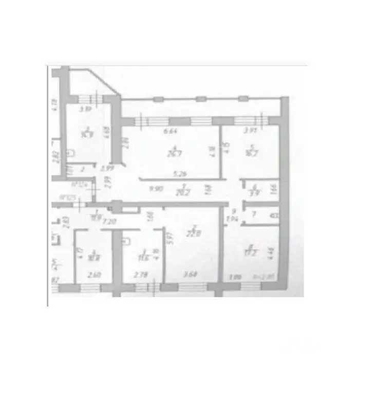 3-к кв. Вологодская область, Вологда Пречистенская наб., 72 (106.0 м) - Фото 2