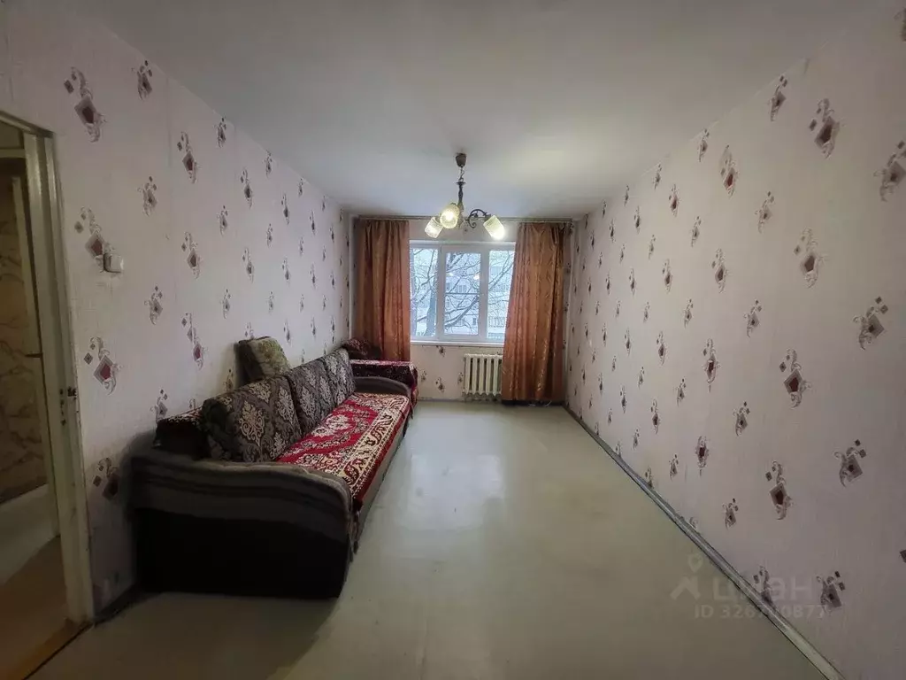 1-к кв. Псковская область, Псков ул. Петрова, 4А (32.7 м) - Фото 1