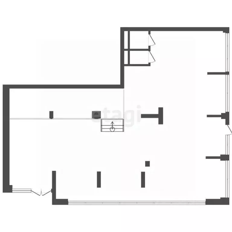 Помещение свободного назначения в Тюменская область, Тюмень ДОК мкр, ... - Фото 2