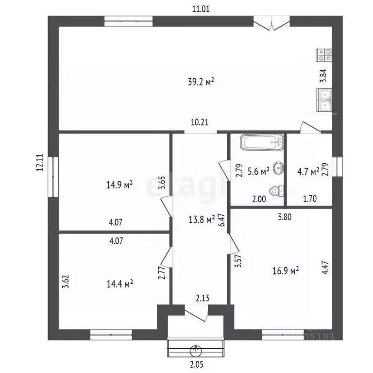 Дом в Ростовская область, Аксайский район, Щепкинское с/пос, пос. ... - Фото 2