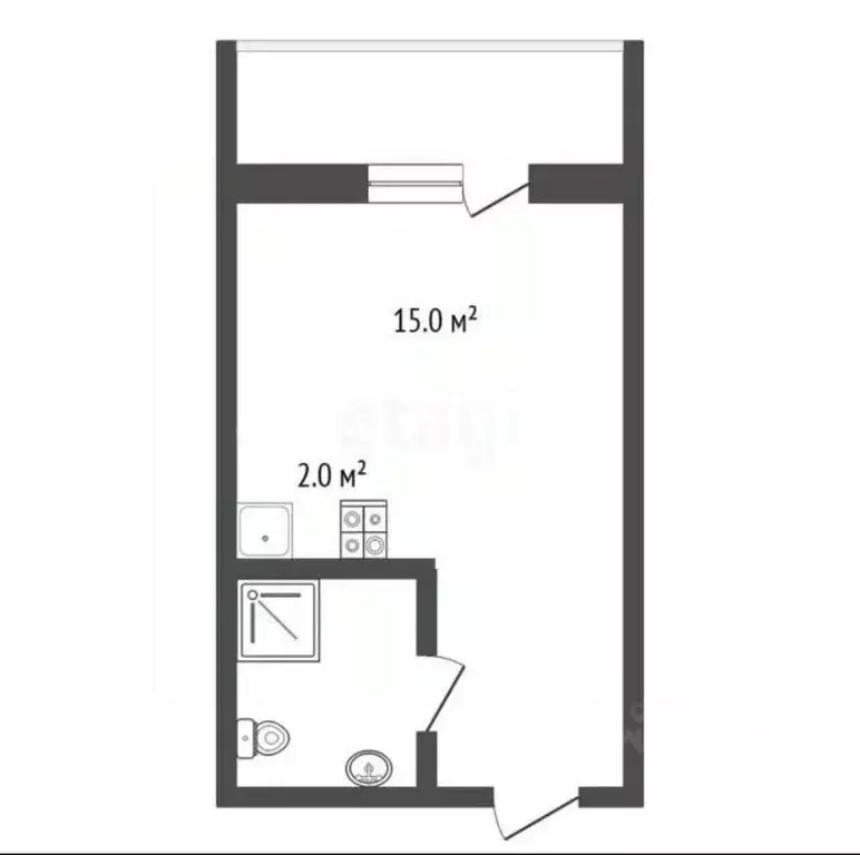 Студия Краснодарский край, Новороссийск городской округ, с. Мысхако ... - Фото 2