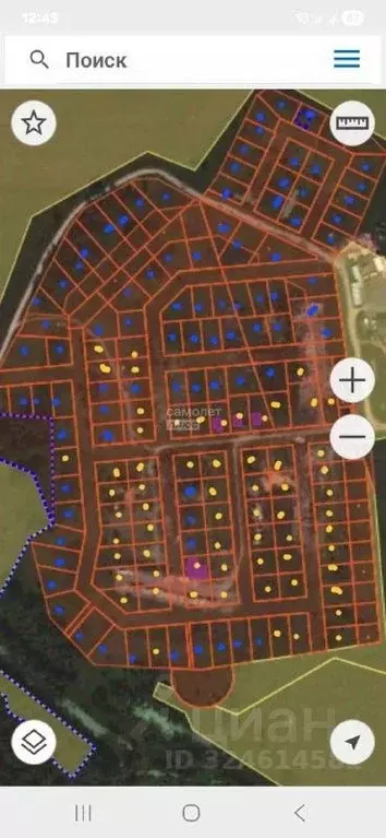 Участок в Марий Эл, Медведевский район, Руэмское с/пос, д. Крутой ... - Фото 1